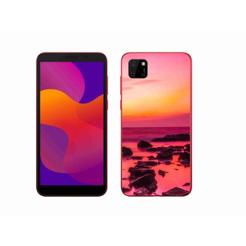 Zselés borítás mmCase a Honor 9S számára - tenger és világítás