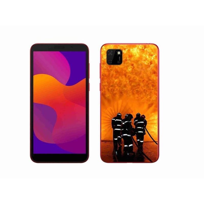 Zselés borítás mmCase a Honor 9S-hez - tűz
