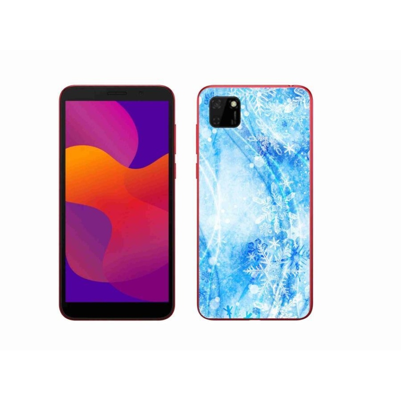 Zselés borítás mmCase a Honor 9S-hez - hópelyhek