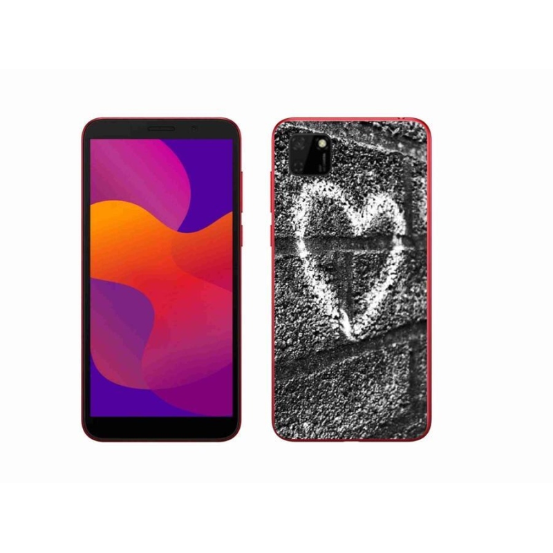 Gél borítás mmCase a Honor 9S-hez - szív a falon