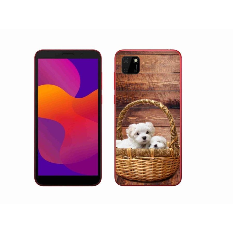 Zselés borítás mmCase a Honor 9S-hez - kölyökkutyák