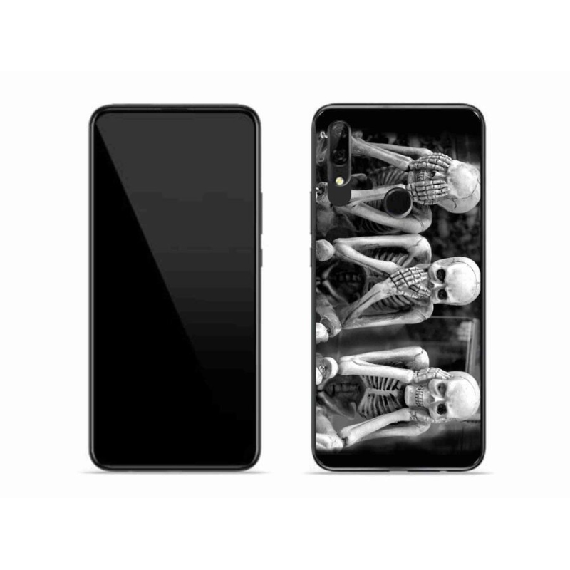 Zselés borítás mmCase a Honor 9X készülékhez - csontvázak