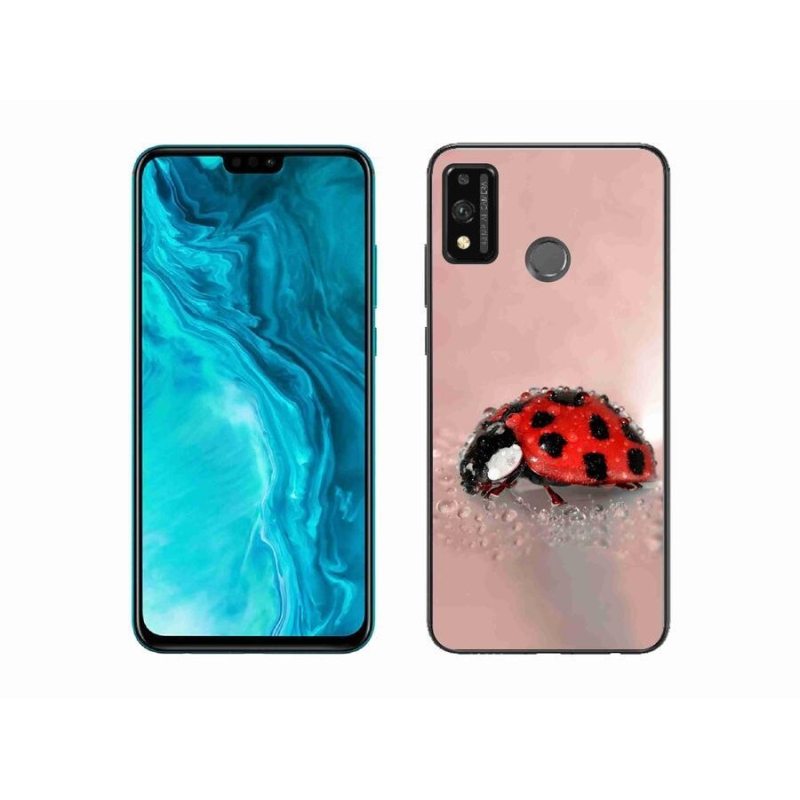 Gél borítás mmCase a Honor 9X Lite készülékhez - katicabogár