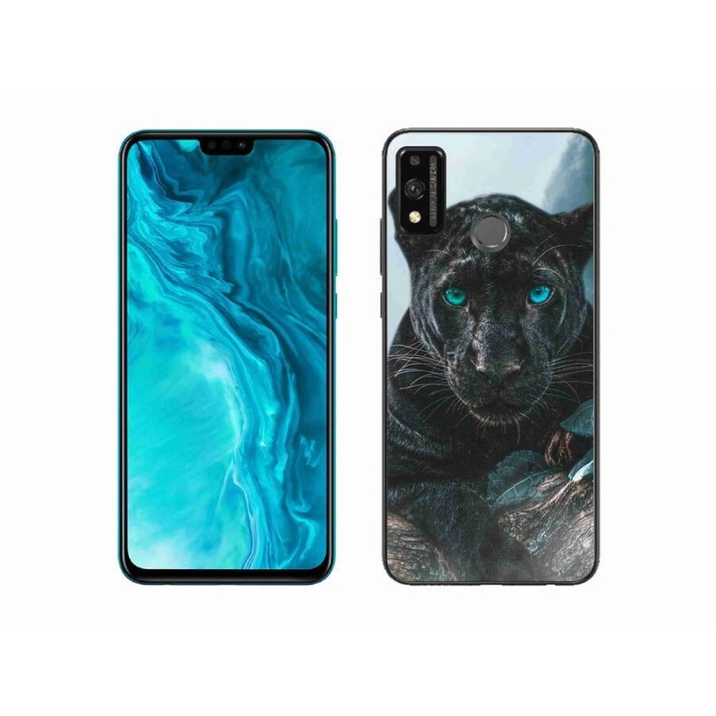 Zselés borítás mmCase a Honor 9X Lite készülékhez - fekete párduc