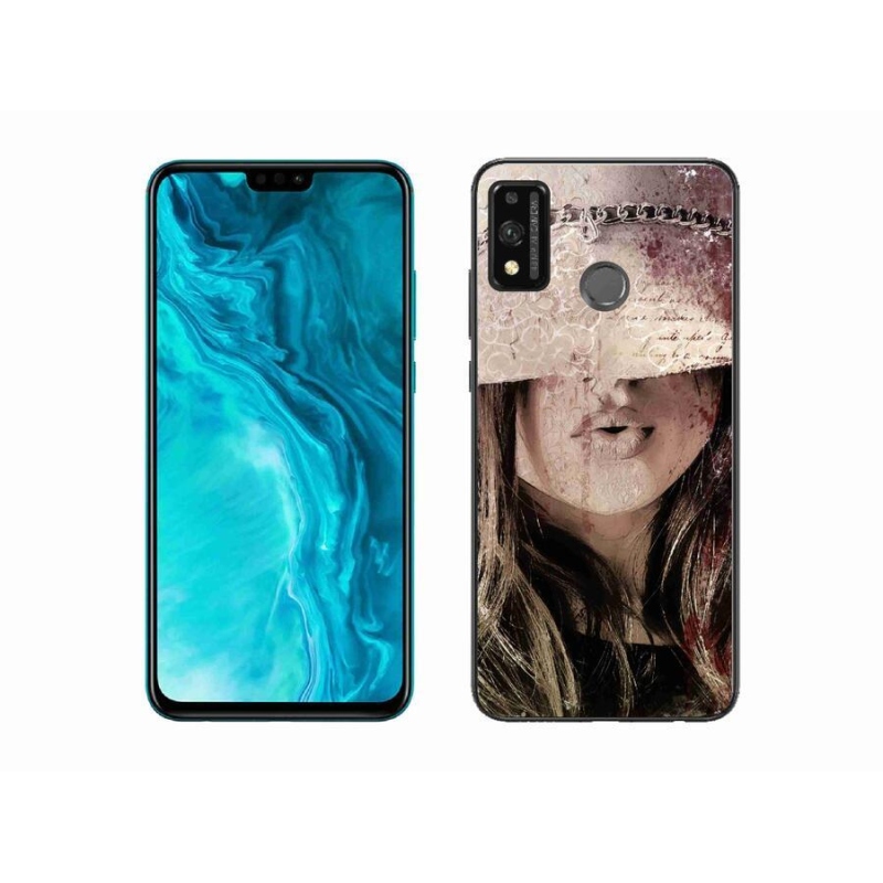 Gél borítás mmCase a Honor 9X Lite készülékhez - lány