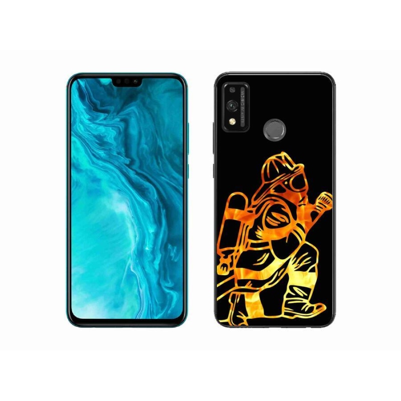 Gél borítás mmCase a Honor 9X Lite-hoz - tűzoltó 1