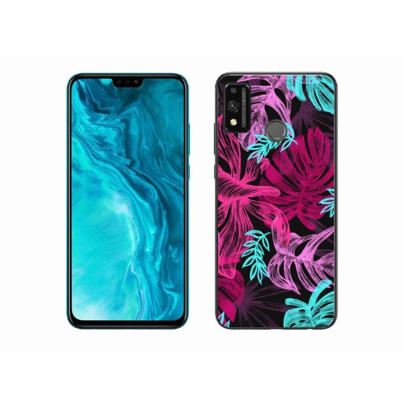 Gél borító mmCase a Honor 9X Lite készülékhez - virágok 1