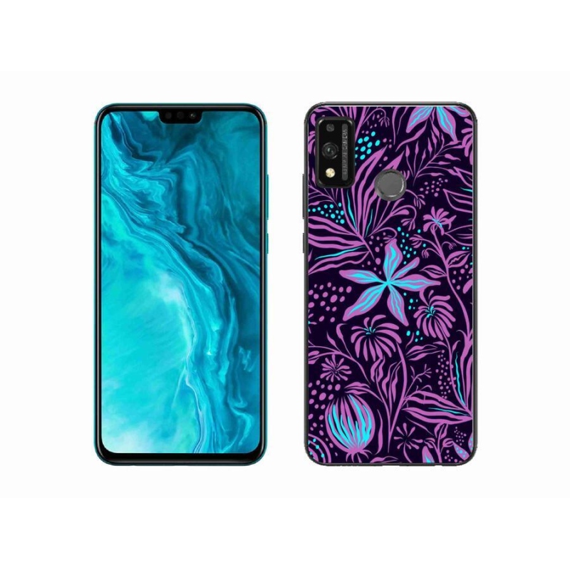 Gél borító mmCase a Honor 9X Lite készülékhez - virágok 2