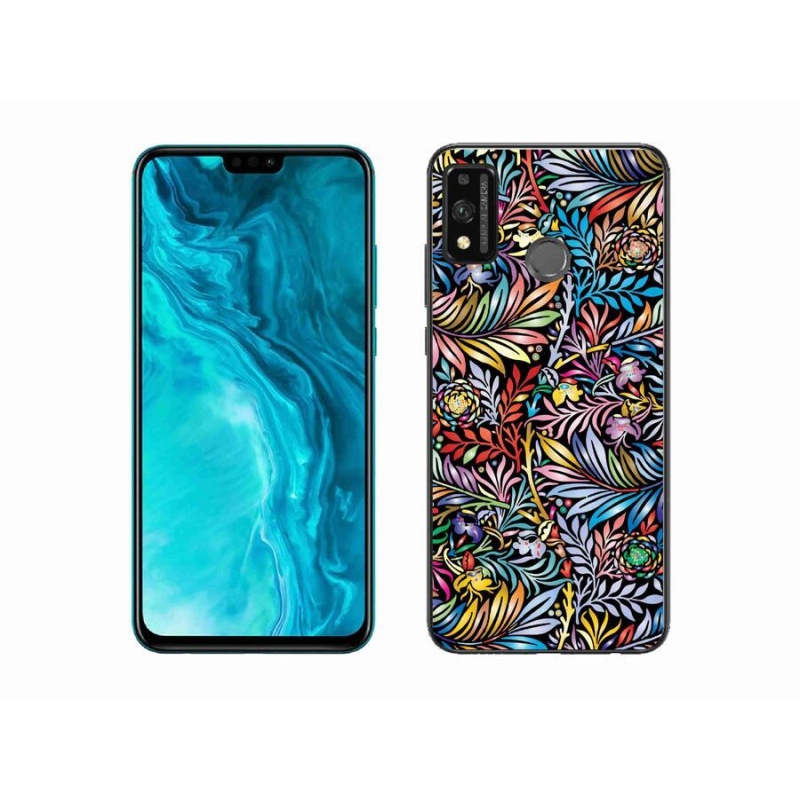 Gél borító mmCase a Honor 9X Lite készülékhez - virágok 5