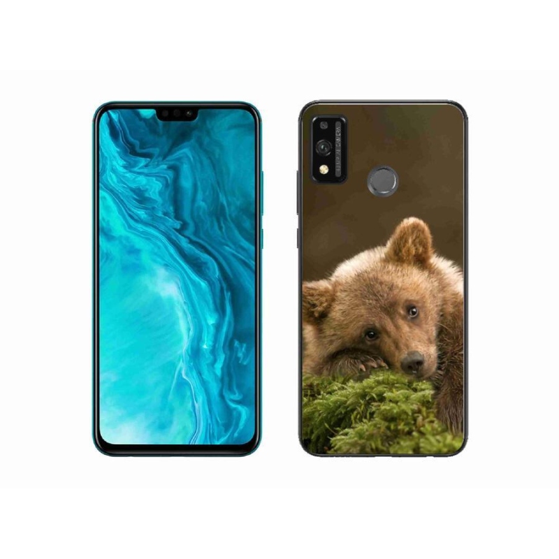 Zselés borítás mmCase a Honor 9X Lite-hoz - medve