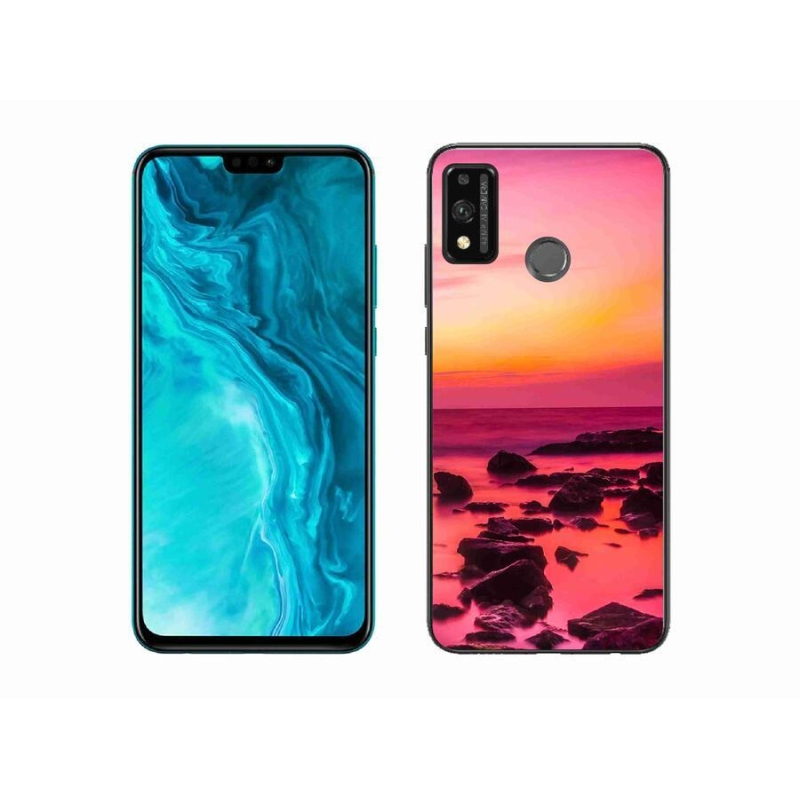 Gél borítás mmCase a Honor 9X Lite készülékhez - tenger és ragyogás
