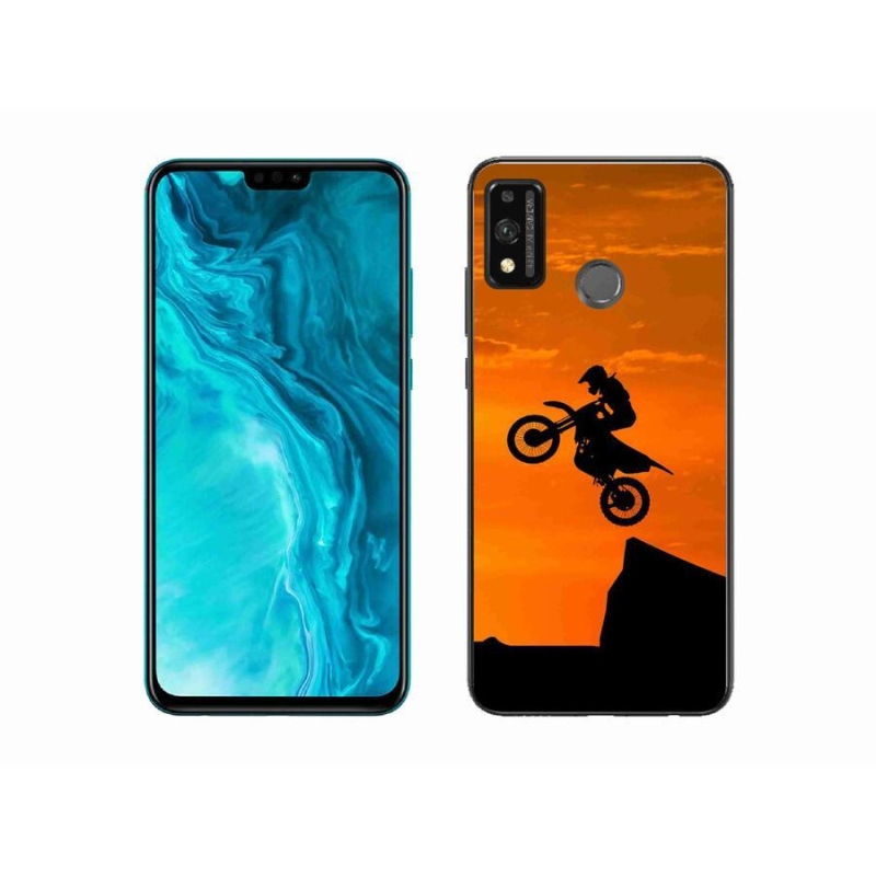Zselés borítás mmCase a Honor 9X Lite-hoz - motocross