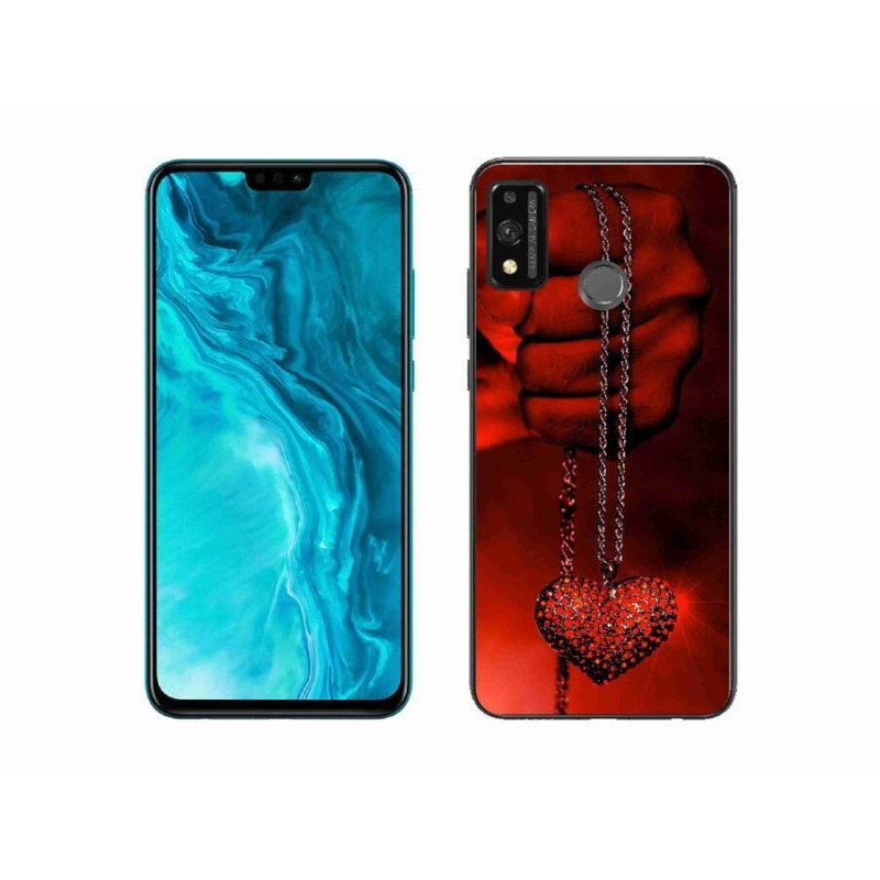 Gél borítás mmCase a Honor 9X Lite készülékhez - nyaklánc
