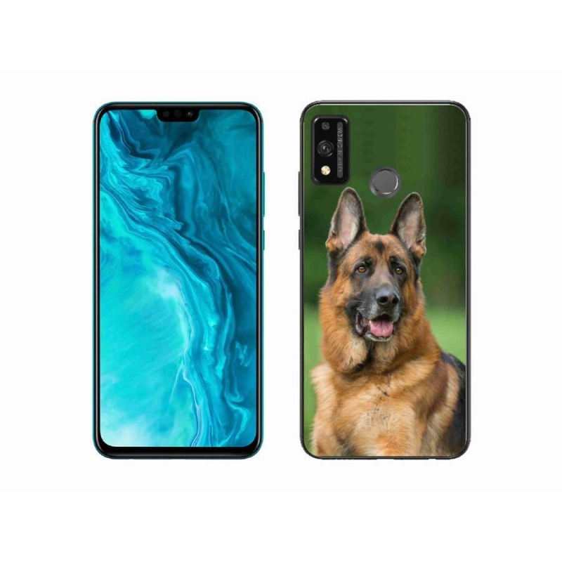 Zselés borítás mmCase a Honor 9X Lite készülékhez - Német juhászkutya