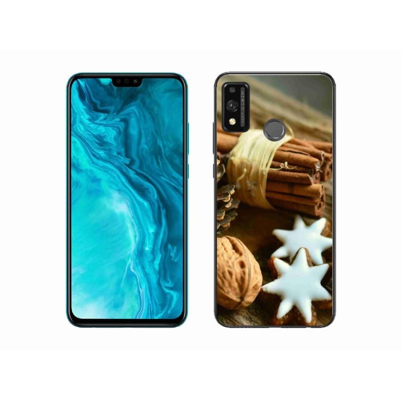 Gél borítás mmCase a Honor 9X Lite készülékhez - fahéj és mézeskalács