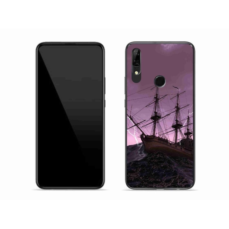 Zselés borítás mmCase a Honor 9X-hez - hajó a viharban