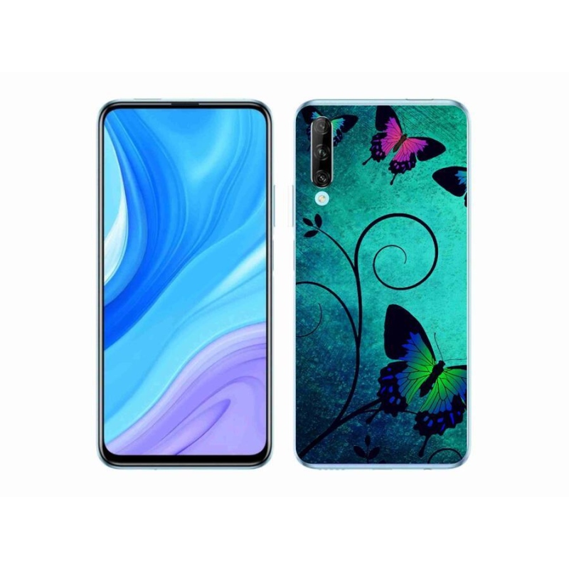 Gél borítás mmCase a Honor 9X Pro készülékhez - színes pillangók