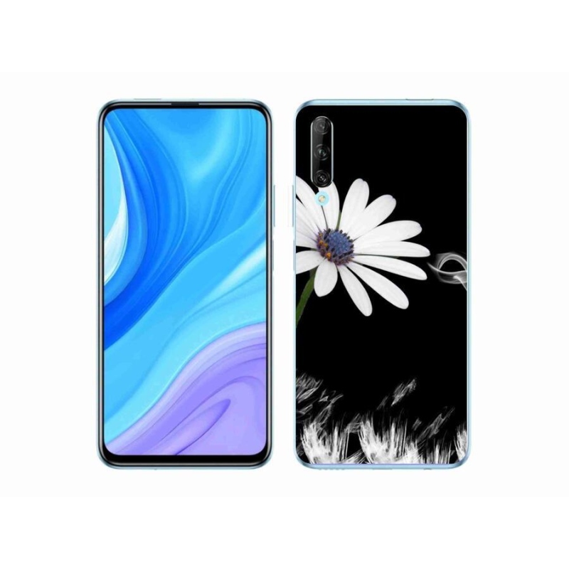 Zselés borítás mmCase a Honor 9X Pro-hoz - fehér virág