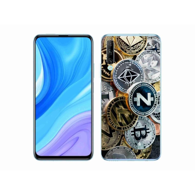 Gél borítás mmCase a Honor 9X Pro számára - kriptovaluták