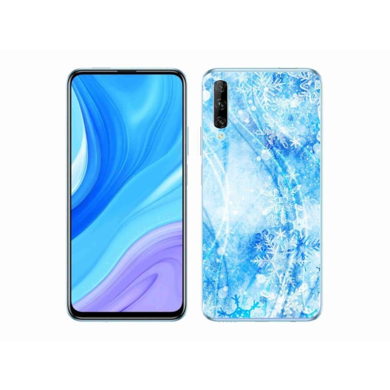 Gél borítás mmCase a Honor 9X Pro készülékhez - hópelyhek