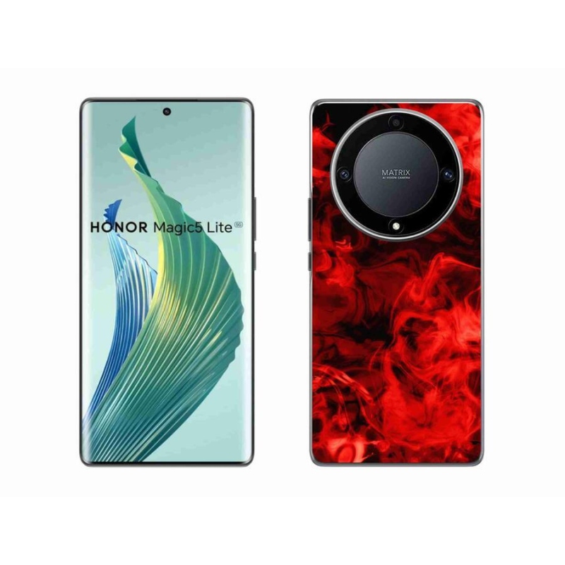 Gél borítás mmCase a Honor Magic 5 Lite 5G számára - absztrakt minta 11