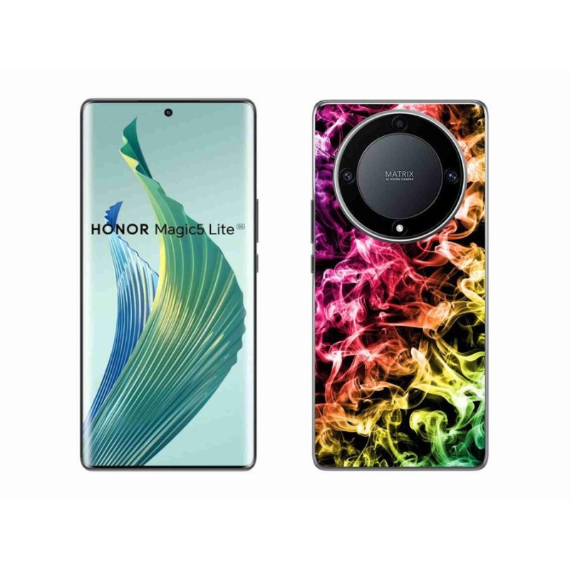 Gél borítás mmCase a Honor Magic 5 Lite 5G számára - absztrakt minta 6