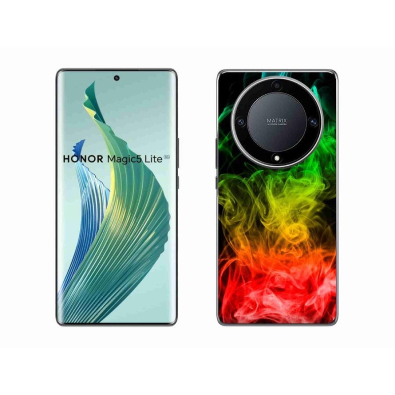 Gél borítás mmCase a Honor Magic 5 Lite 5G számára - absztrakt minta 7