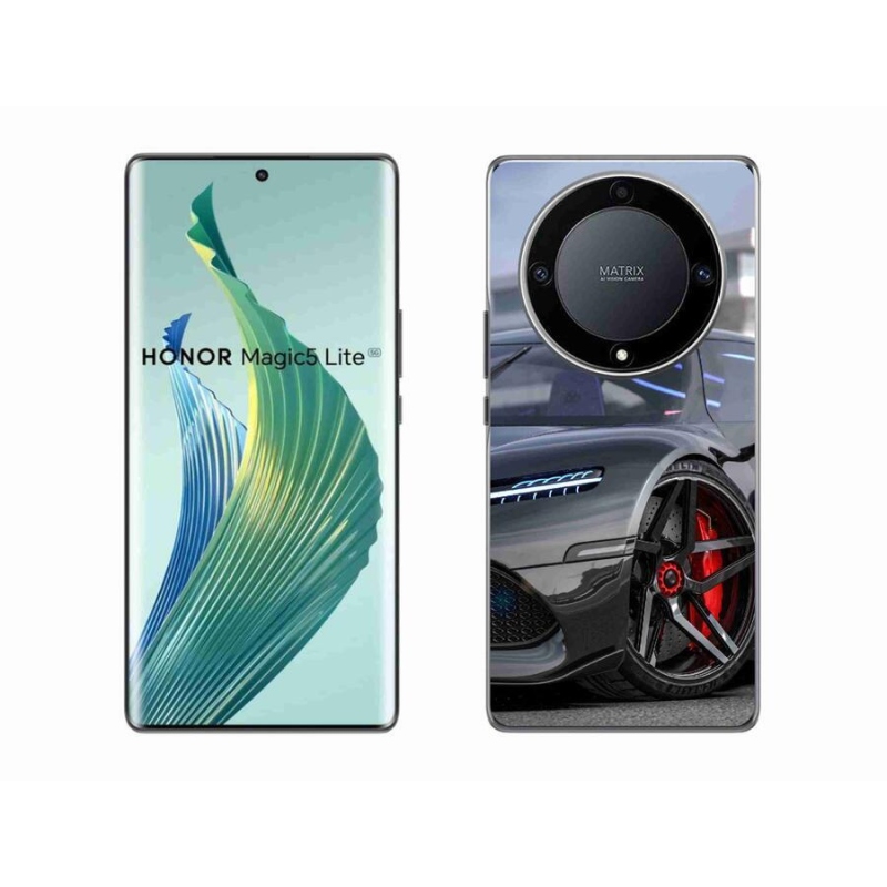 Gél borítás mmCase a Honor Magic 5 Lite 5G számára - autó 5