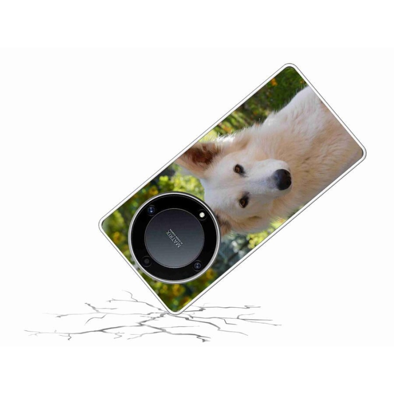 Gél borítás mmCase a Honor Magic 5 Lite 5G készülékhez - fehér Swiss Shepherd 1