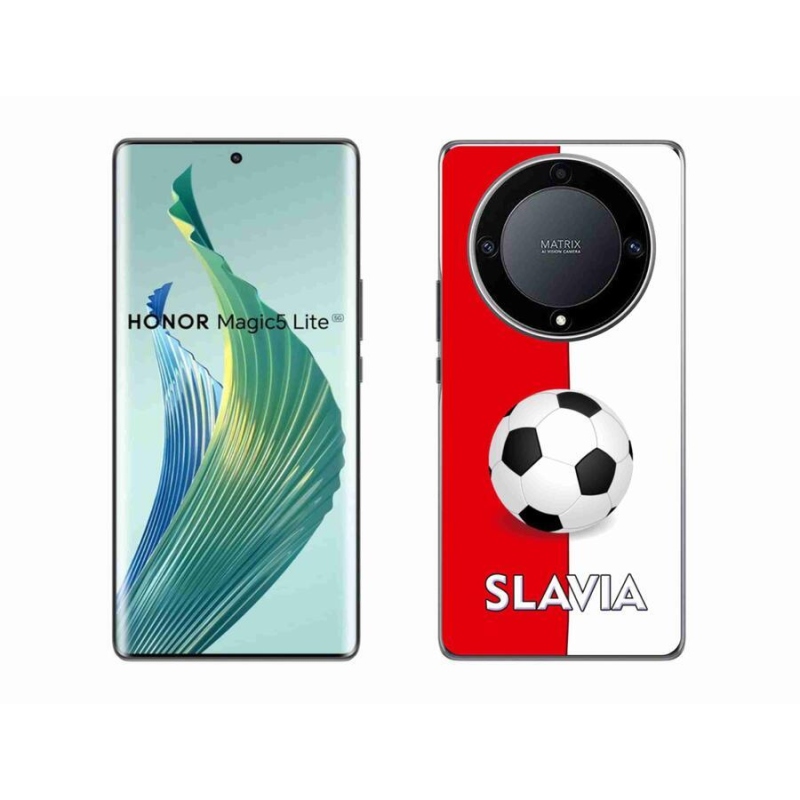 Gél borítás mmCase a Honor Magic 5 Lite 5G számára - futball 2