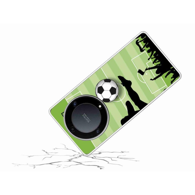 Gél borítás mmCase a Honor Magic 5 Lite 5G számára - futball 3