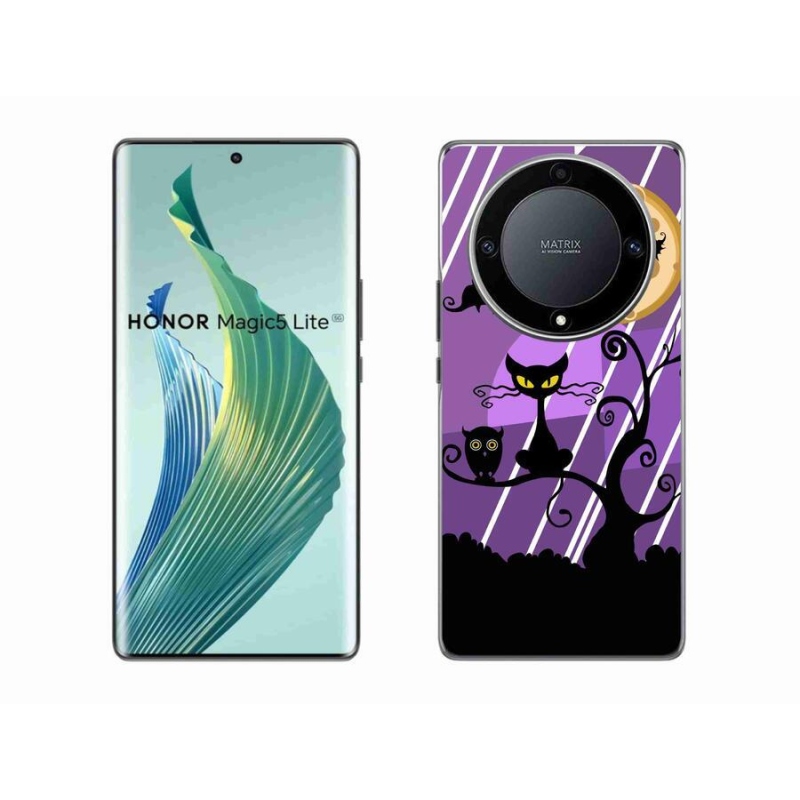 Gél borítás mmCase a Honor Magic 5 Lite 5G számára - halloween
