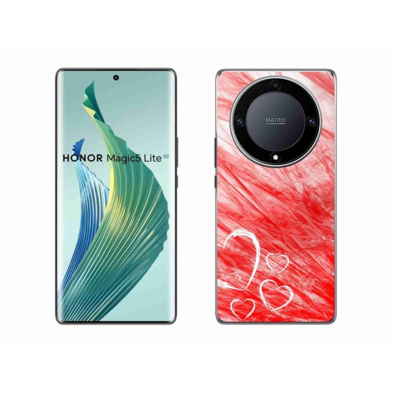 Gél borítás mmCase a Honor Magic 5 Lite 5G készülékhez - szív