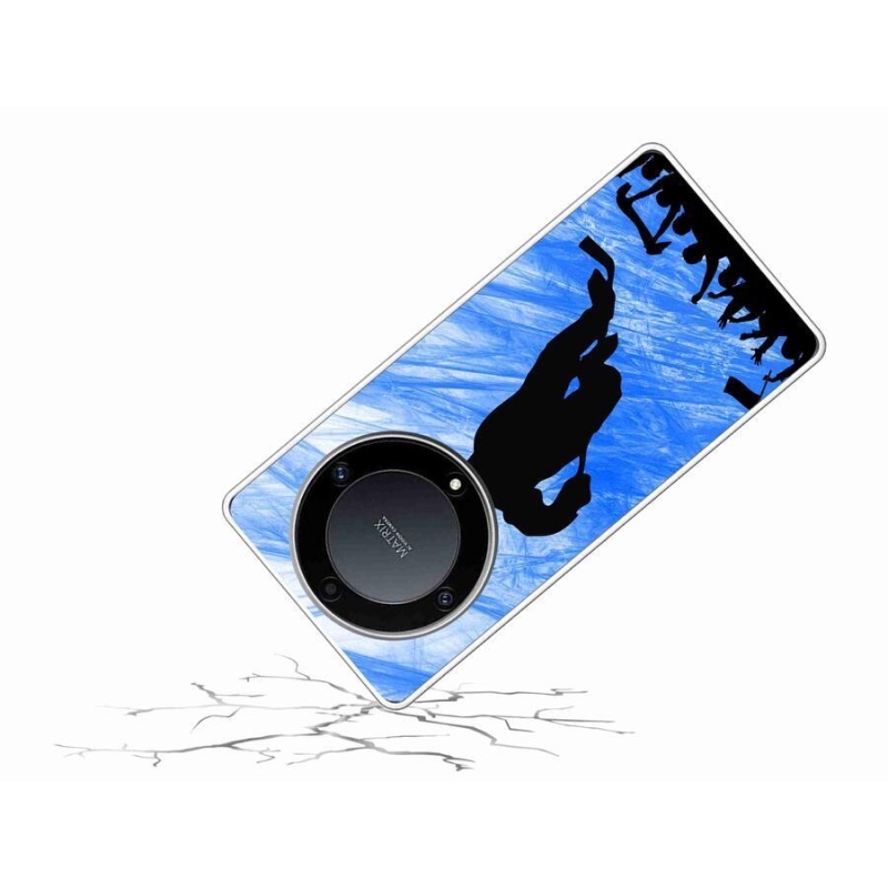 Gél borítás mmCase a Honor Magic 5 Lite 5G számára - hokijátékos