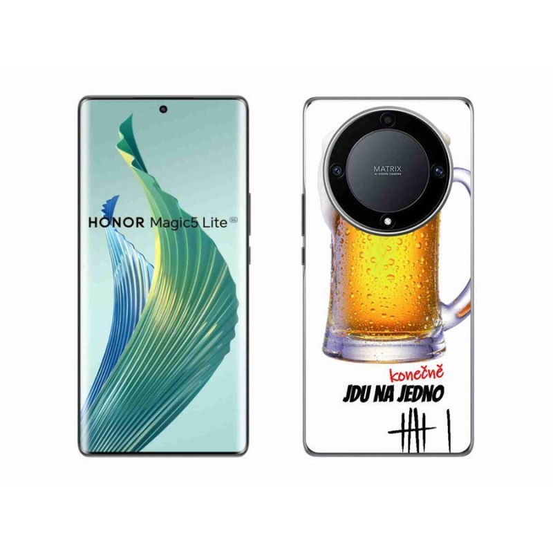 Gél borító mmCase a Honor Magic 5 Lite 5G számára - megyek az egyikhez