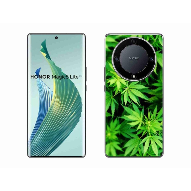 Gél borítás mmCase a Honor Magic 5 Lite 5G számára - kender 3