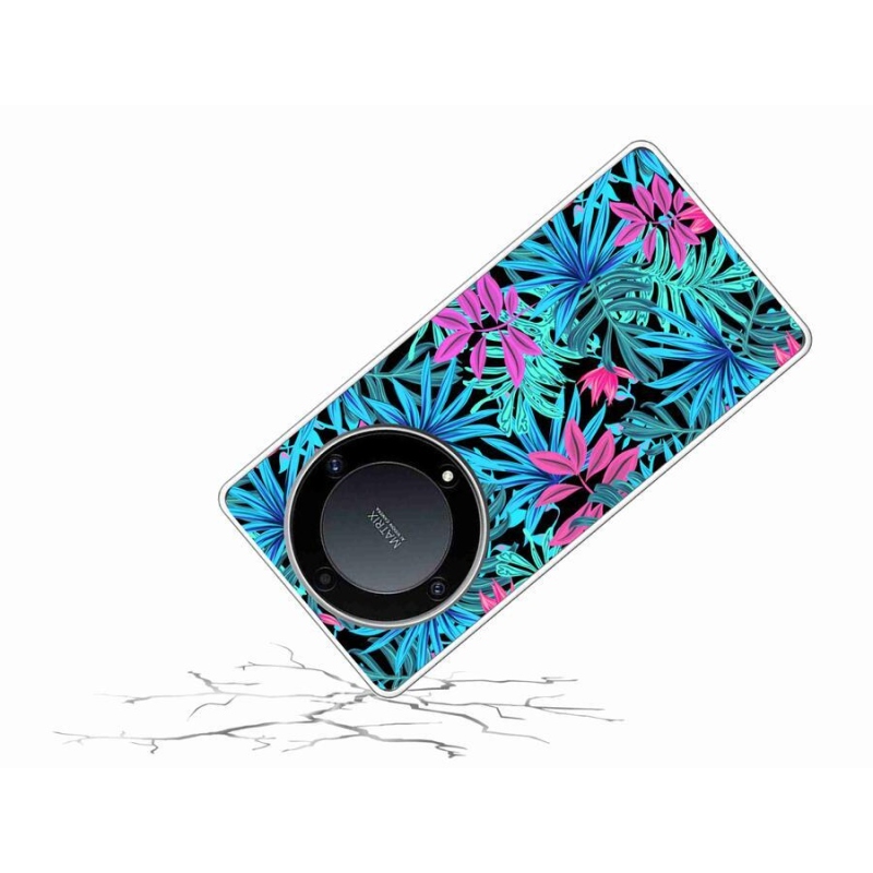 Gél borítás mmCase a Honor Magic 5 Lite 5G számára - virágok 3