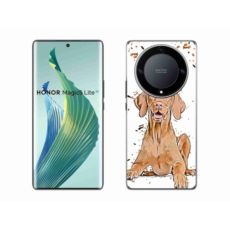 Zselés borítás mmCase a Honor Magic 5 Lite 5G számára - maďar