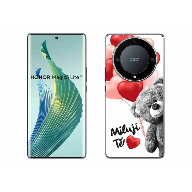 Gél borító mmCase a Honor Magic 5 Lite 5G számára - Szeretlek