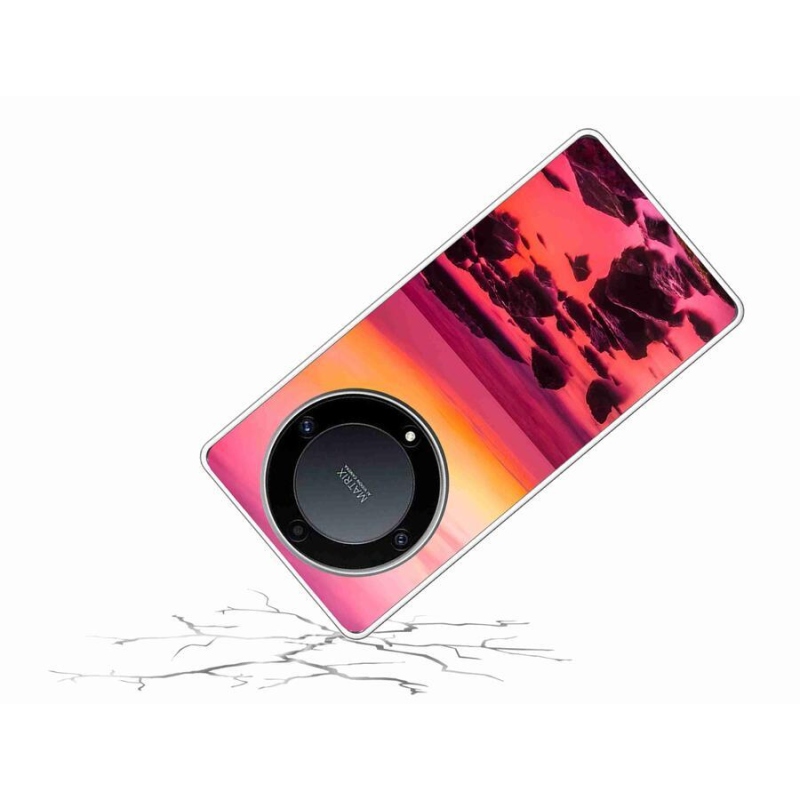 Gél borítás mmCase a Honor Magic 5 Lite 5G számára - tenger és ragyogás