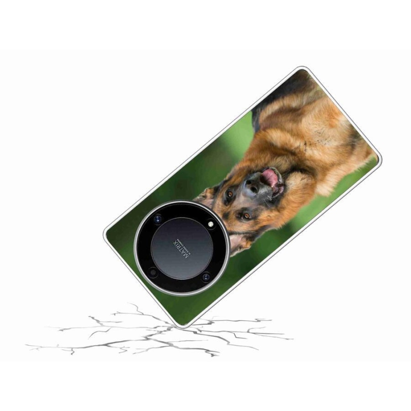 Zselés borítás mmCase a Honor Magic 5 Lite 5G számára - Német juhászkutya