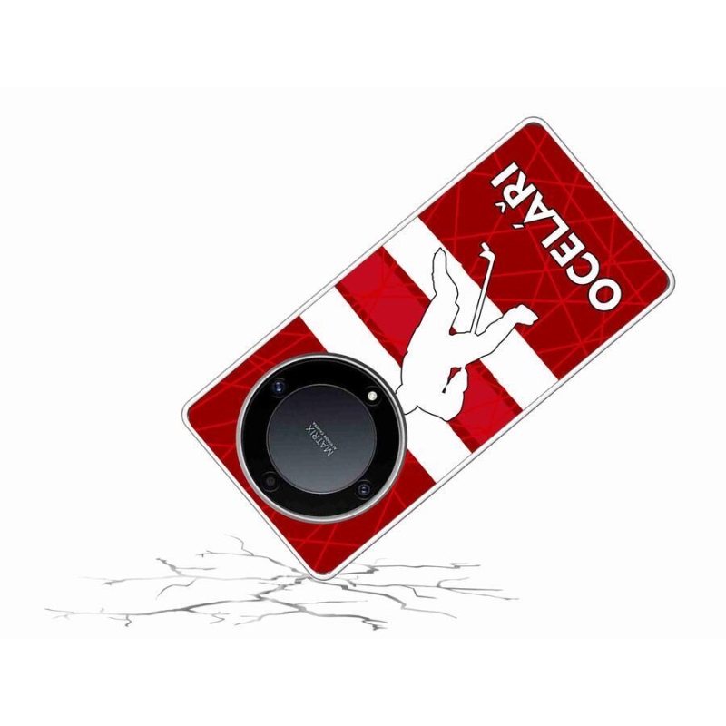 Zselés borítás mmCase a Honor Magic 5 Lite 5G számára - Acélszínűek