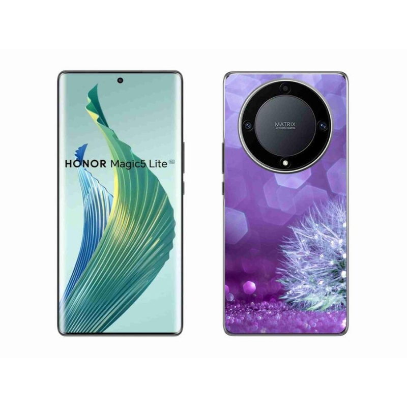 Zselés borítás mmCase a Honor Magic 5 Lite 5G számára - pitypang 2