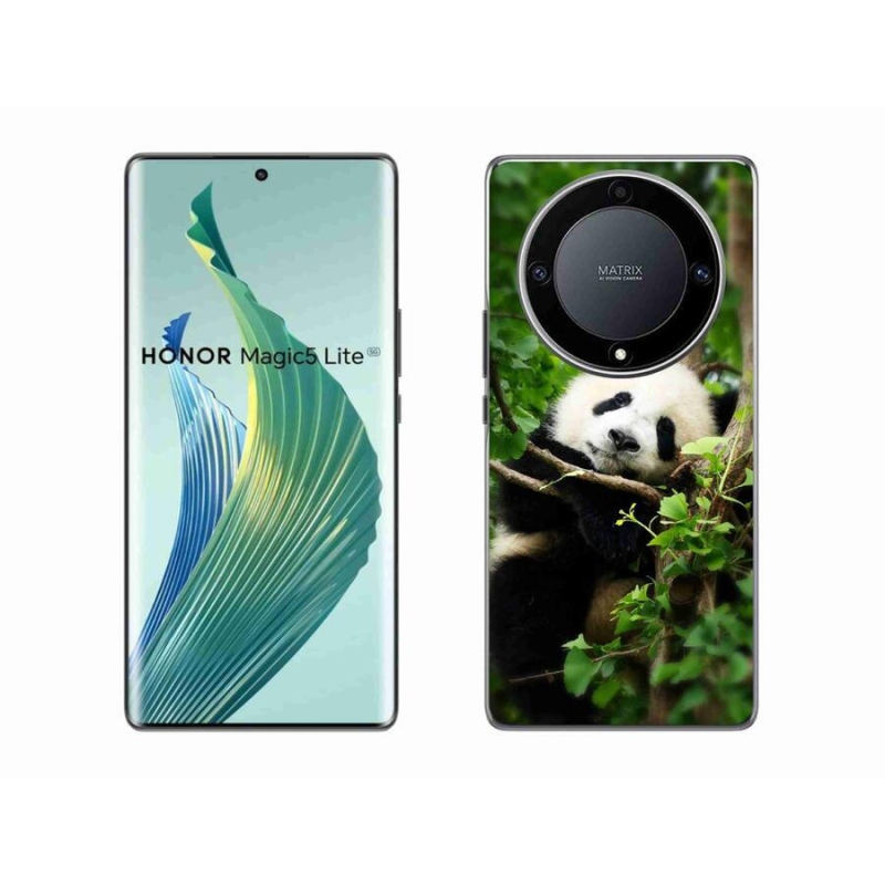 Gél borítás mmCase a Honor Magic 5 Lite 5G készülékhez - panda