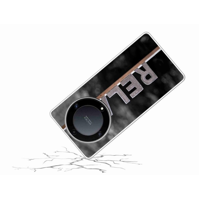 Zselés borítás mmCase a Honor Magic 5 Lite 5G számára - relax 1