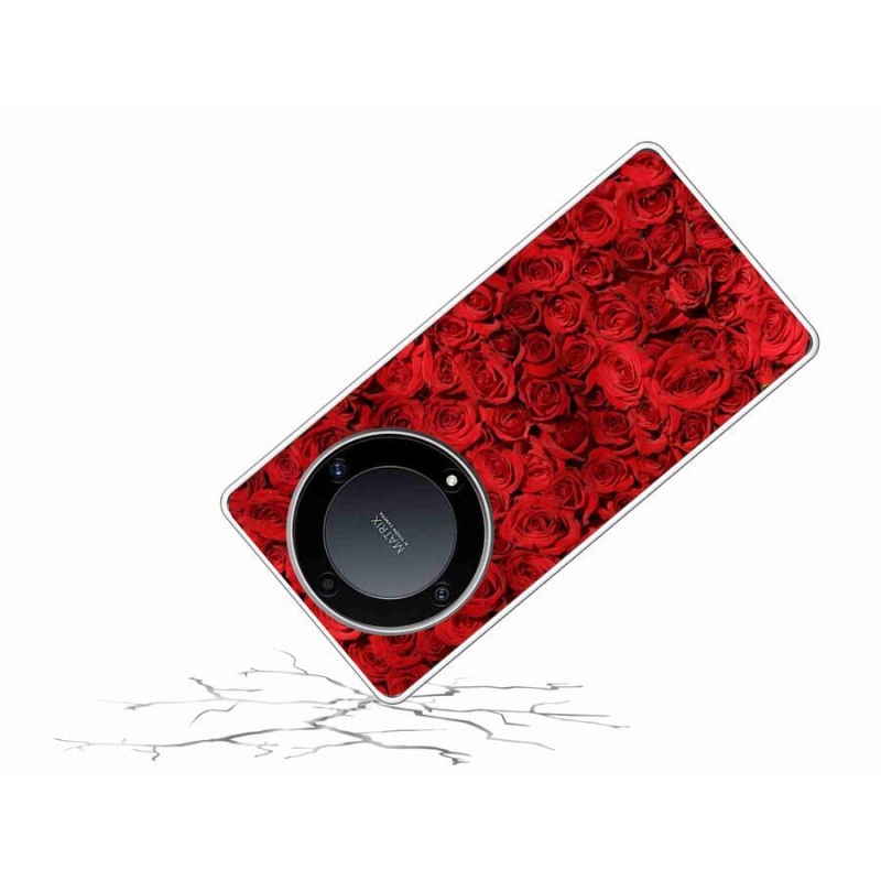 Zselés borítás mmCase a Honor Magic 5 Lite 5G számára - rózsaszínű