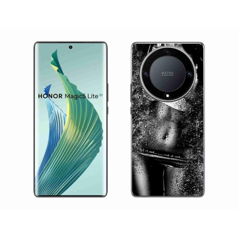 Gél borítás mmCase a Honor Magic 5 Lite 5G számára - szexi nő 1