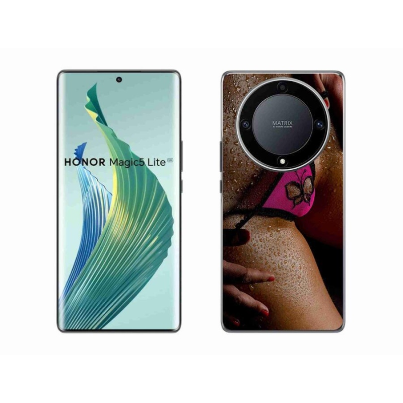 Gél borítás mmCase a Honor Magic 5 Lite 5G számára - szexi nő