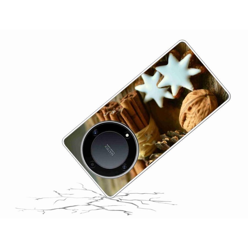 Gél borítás mmCase a Honor Magic 5 Lite 5G számára - fahéj és mézeskalács