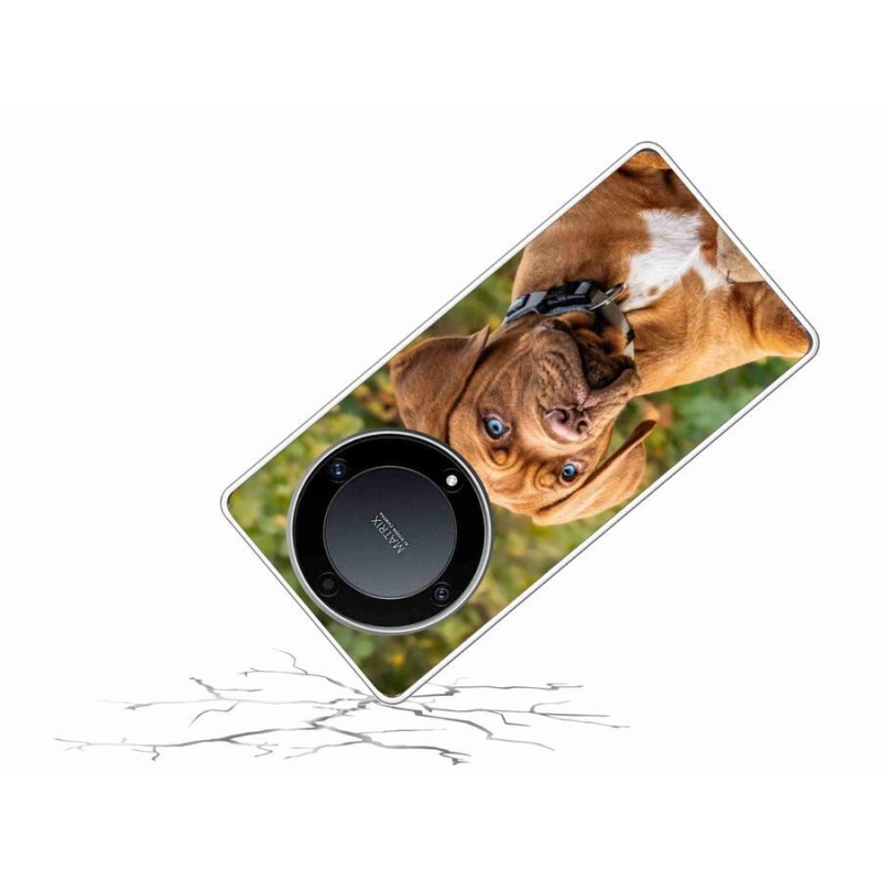 Gél borítás mmCase a Honor Magic 5 Lite 5G készülékhez - kölyökkutyakék